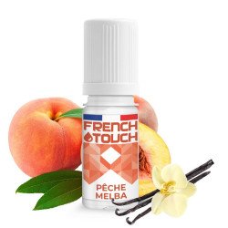 E LIQUIDE PECHE MELBA 10ML - FRENCH TOUCH--alavape.com