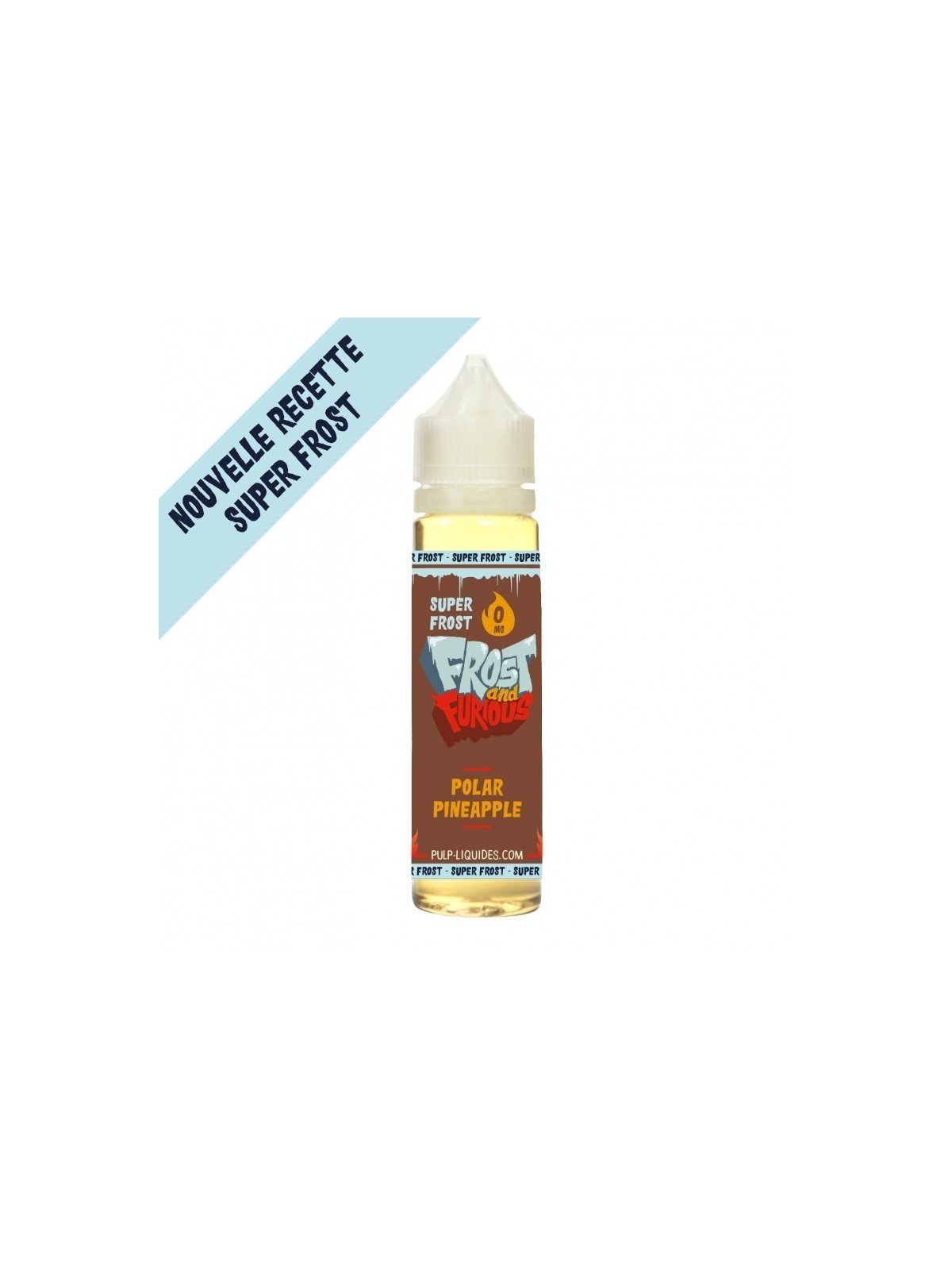 E LIQUIDE POLAR PINEAPPLE SUPER FROST 50ML - FROST AND FURIOUS PULP--alavape.com