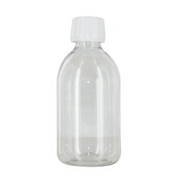 FLACON 250ML PET CRISTAL / 10PCS-DIY - Do It Yourself-alavape.com