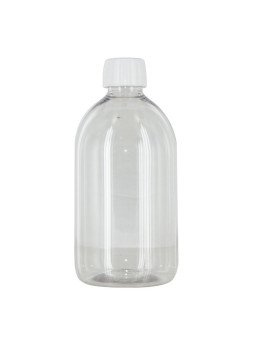 FLACON 500ML PET CRISTAL / 10PCS-DIY - Do It Yourself-alavape.com