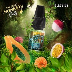 E LIQUIDE TROPIKA SALTS - TWELVE MONKEYS--alavape.com