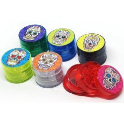 GRINDER PLASTIQUE LA CATRINA 5CM (388807)-CBD-alavape.com