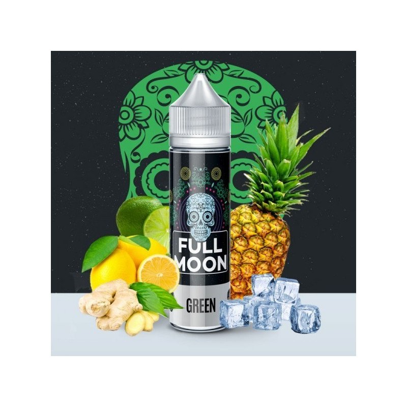 E LIQUIDE GREEN 50ML - FULL MOON--alavape.com