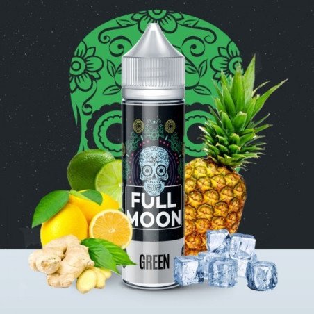 E LIQUIDE GREEN 50ML - FULL MOON--alavape.com