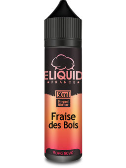E LIQUIDE FRAISE DES BOIS 50ML - ELIQUID FRANCE--alavape.com