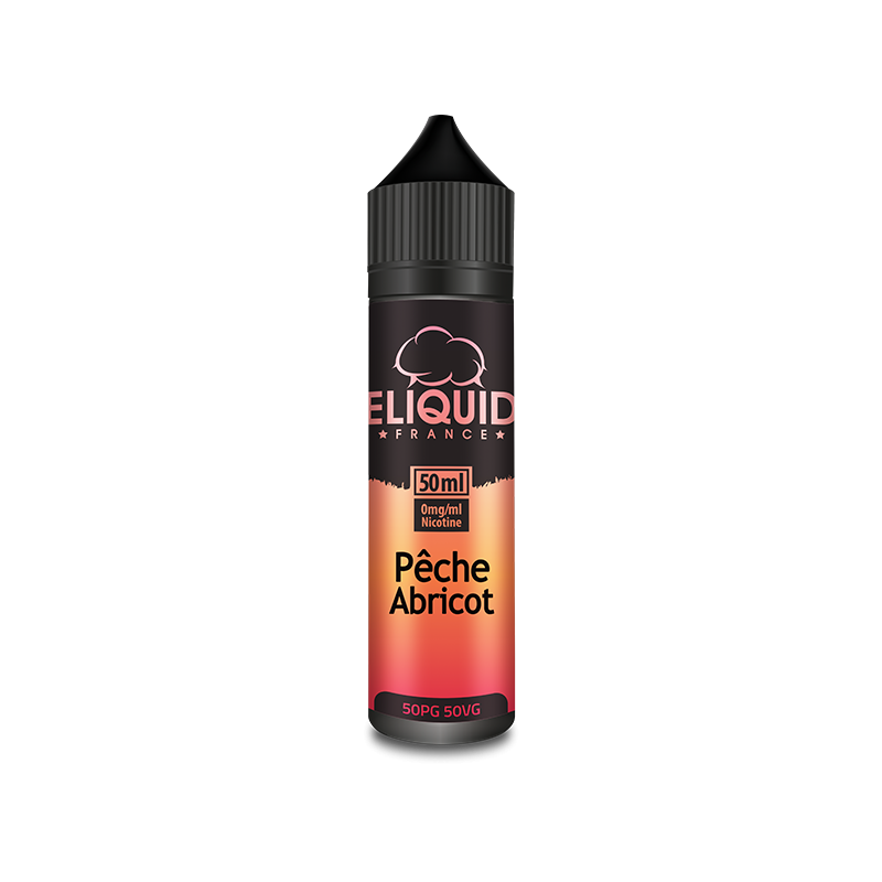 E LIQUIDE PECHE ABRICOT 50ML - ELIQUID FRANCE--alavape.com