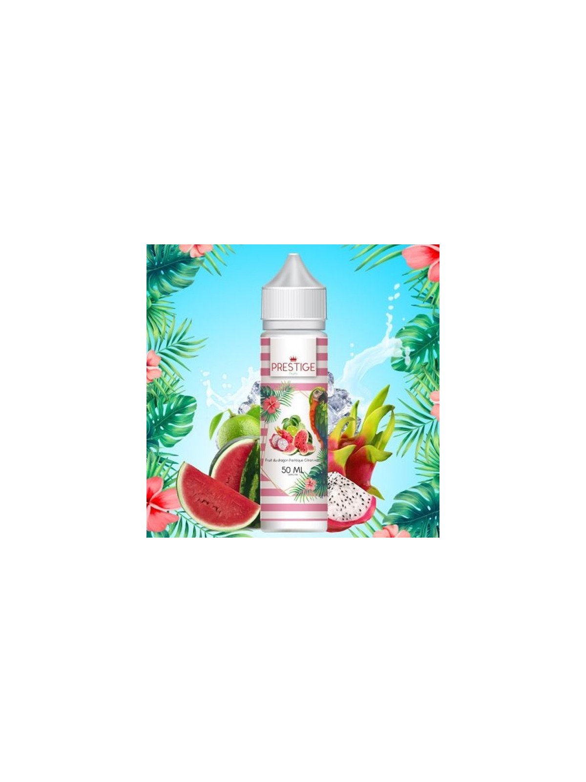 E LIQUIDE FRUITS DU DRAGON PASTEQUE CITRON VERT 50ML - PRESTIGE FRUITS--alavape.com