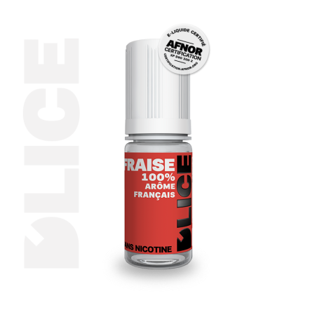 E LIQUIDE FRAISE 10ML - D'LICE--alavape.com