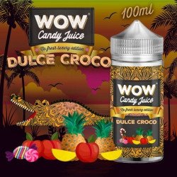 E LIQUIDE DULCE CROCO NO FRESH 100ML - WOW CANDY JUICE--alavape.com