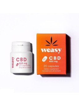CAPSULES DE CBD 20MG - WEAZY-CBD-alavape.com