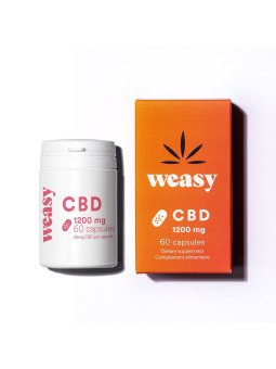 CAPSULES DE CBD 20MG - WEAZY-CBD-alavape.com