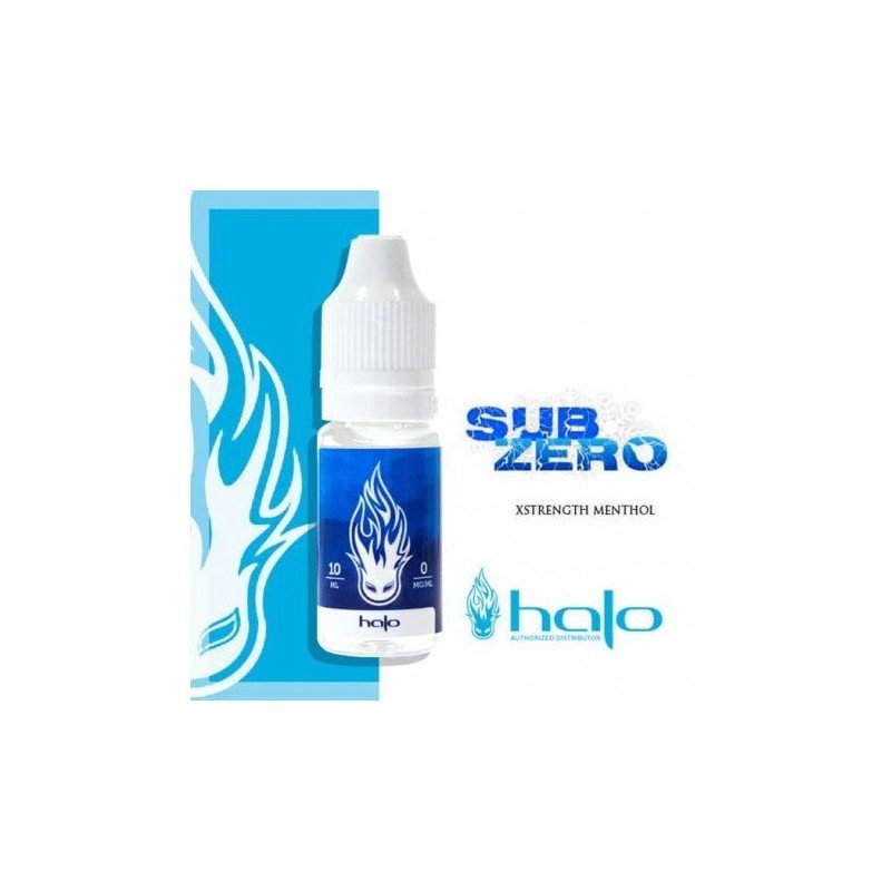 E LIQUIDE SUBZERO 10ML - HALO--alavape.com