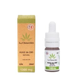 HUILES CBD NATURAL 10ML - LA CHÈNEVIÈRE-CBD-alavape.com