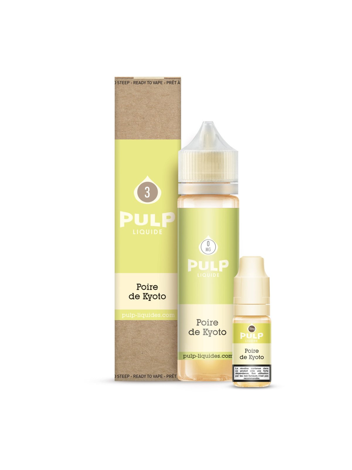 E LIQUIDE PACK 60ML POIRE DE KYOTO - PULP--alavape.com