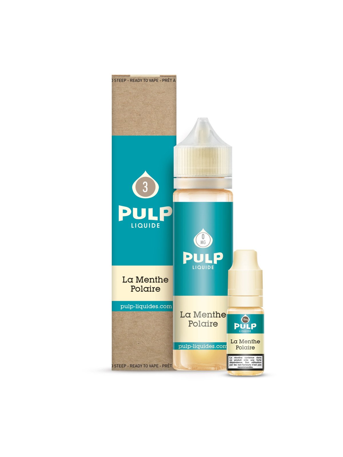E LIQUIDE PACK 60ML MENTHE POLAIRE - PULP--alavape.com