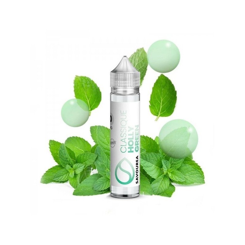 E LIQUIDE CLASSIQUE HOLLY GREEN 50ML - SAVOUREA--alavape.com
