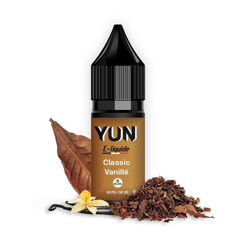 E LIQUIDE CLASSIC VANILLÉ - YUN-Eliquides-alavape.com