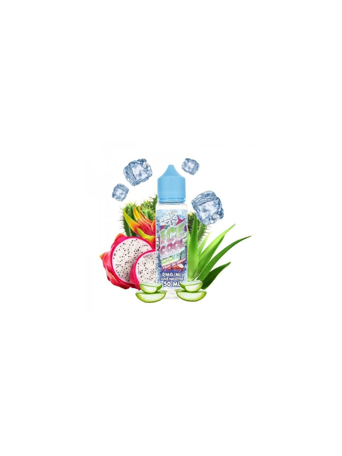 E LIQUIDE CACTUS ALOE VERA FRUIT DU DRAGON 50ML - ICE COOL-Eliquides-alavape.com