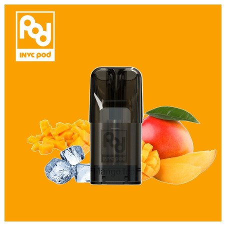 CARTOUCHES PUFF MANGUE GLACÉE / 3PCS - INVC-PUFFS-alavape.com