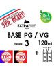 PACK 140ML BASE 3MG EXTRAPURE TPD-DIY - Do It Yourself-alavape.com