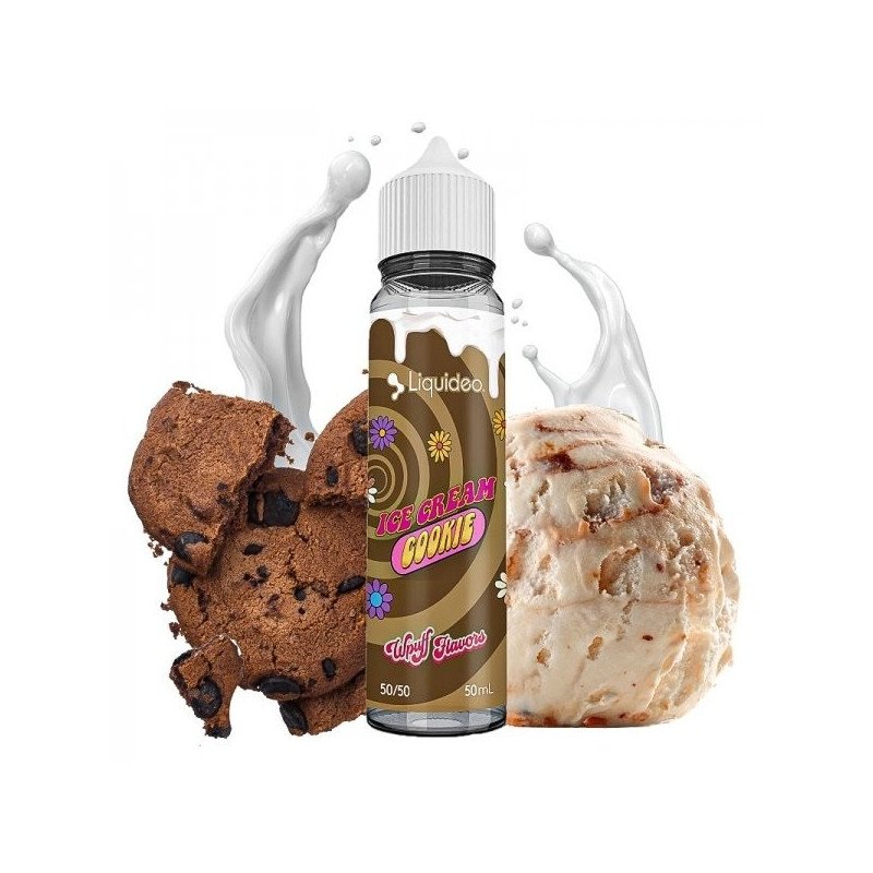 E LIQUIDE ICE CREAM COOKIE 50ML - WPUFF FLAVORS LIQUIDEO-Eliquides-alavape.com