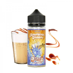 E LIQUIDE ICED LATTE CARAMEL 100ML AMERICAN DREAM - SAVOUREA-Eliquides-alavape.com