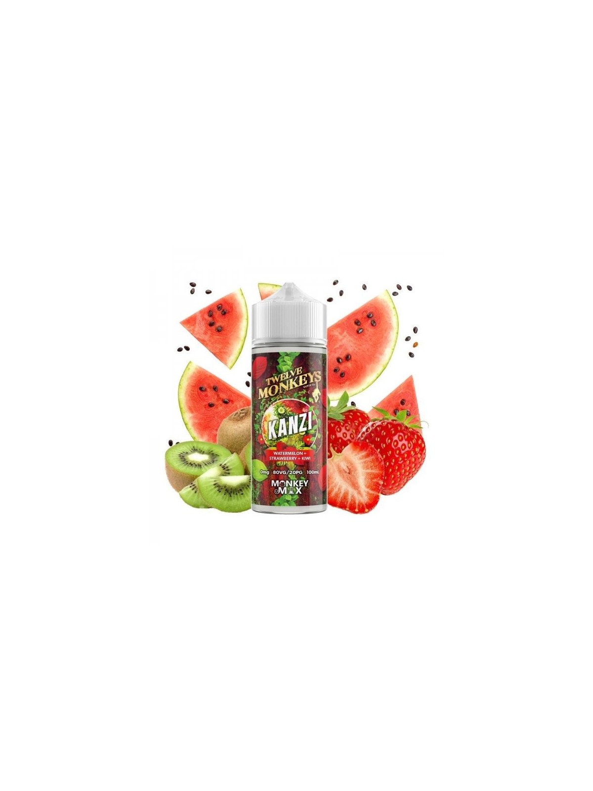 E-LIQUIDE KANZI 100ML - TWELVE MONKEYS