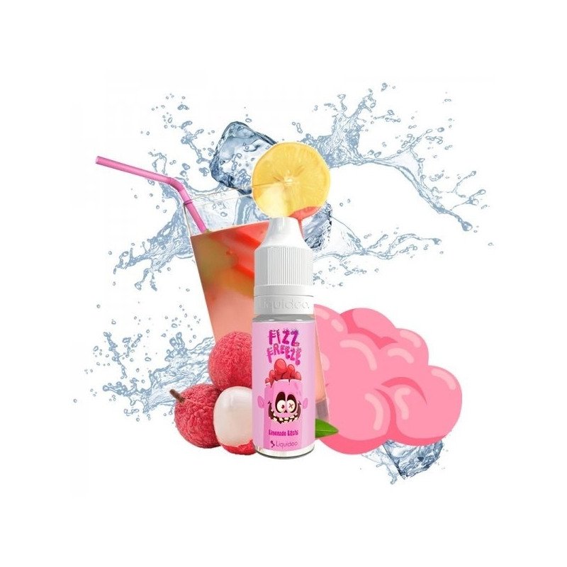 E-LIQUIDE FIZZ AND FREEZE LIMONADE LITCHI 10ML - LIQUIDEO
