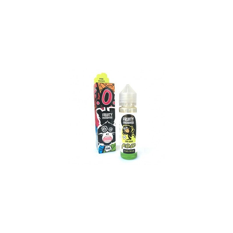 E LIQUIDE PINE GUAVA 50ML - FRUITY OVERDOSE--alavape.com