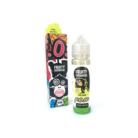 E LIQUIDE PINE GUAVA 50ML - FRUITY OVERDOSE--alavape.com