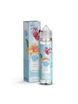 E-LIQUIDE LE PETIT VERGER FRAIS PÊCHE LITCHI 50ML - SAVOUREA