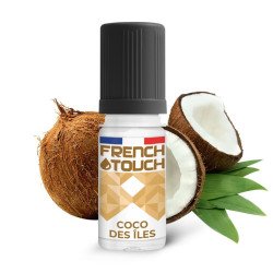 E LIQUIDE COCO DES ILES 10ML - FRENCH TOUCH--alavape.com