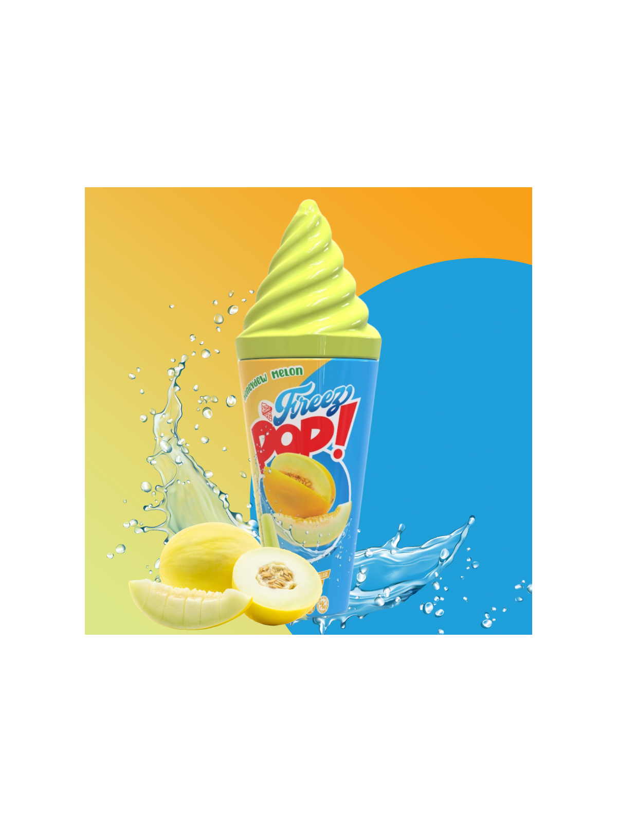 E-LIQUIDE FREEZ POP MELON HONEYDEW 50ML - VAPE MAKER