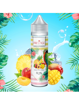 E-LIQUIDE PRESTIGE FRUITS ANANAS PÊCHE MANGUE 50ML - VAPE CONNECTION