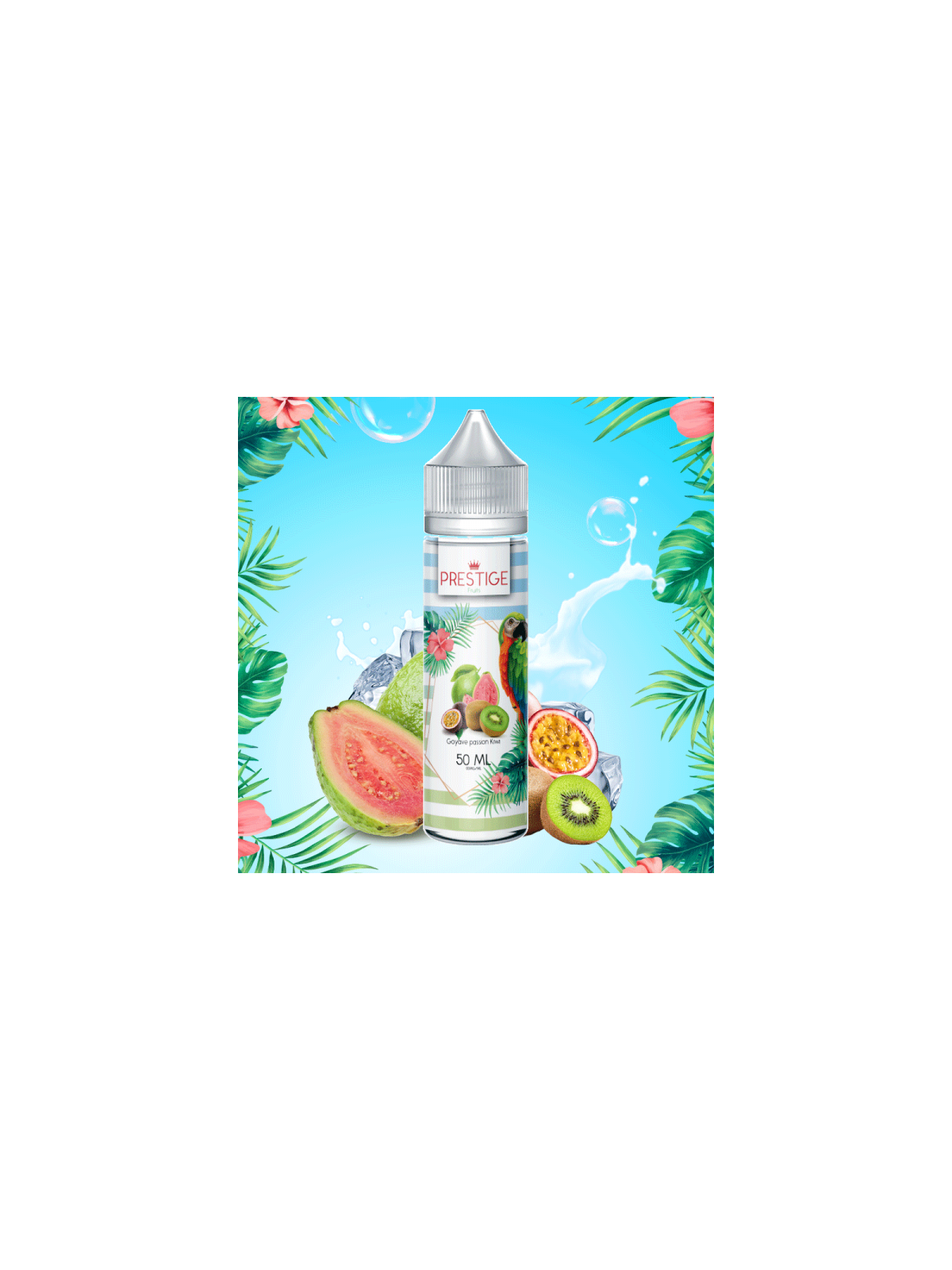 E-LIQUIDE PRESTIGE FRUITS KIWI PASSION GOYAVE 50ML - VAPE CONNECTION
