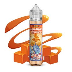 E-LIQUIDE AMERICAN DREAM DOUBLE CARAMEL 50ML - SAVOUREA
