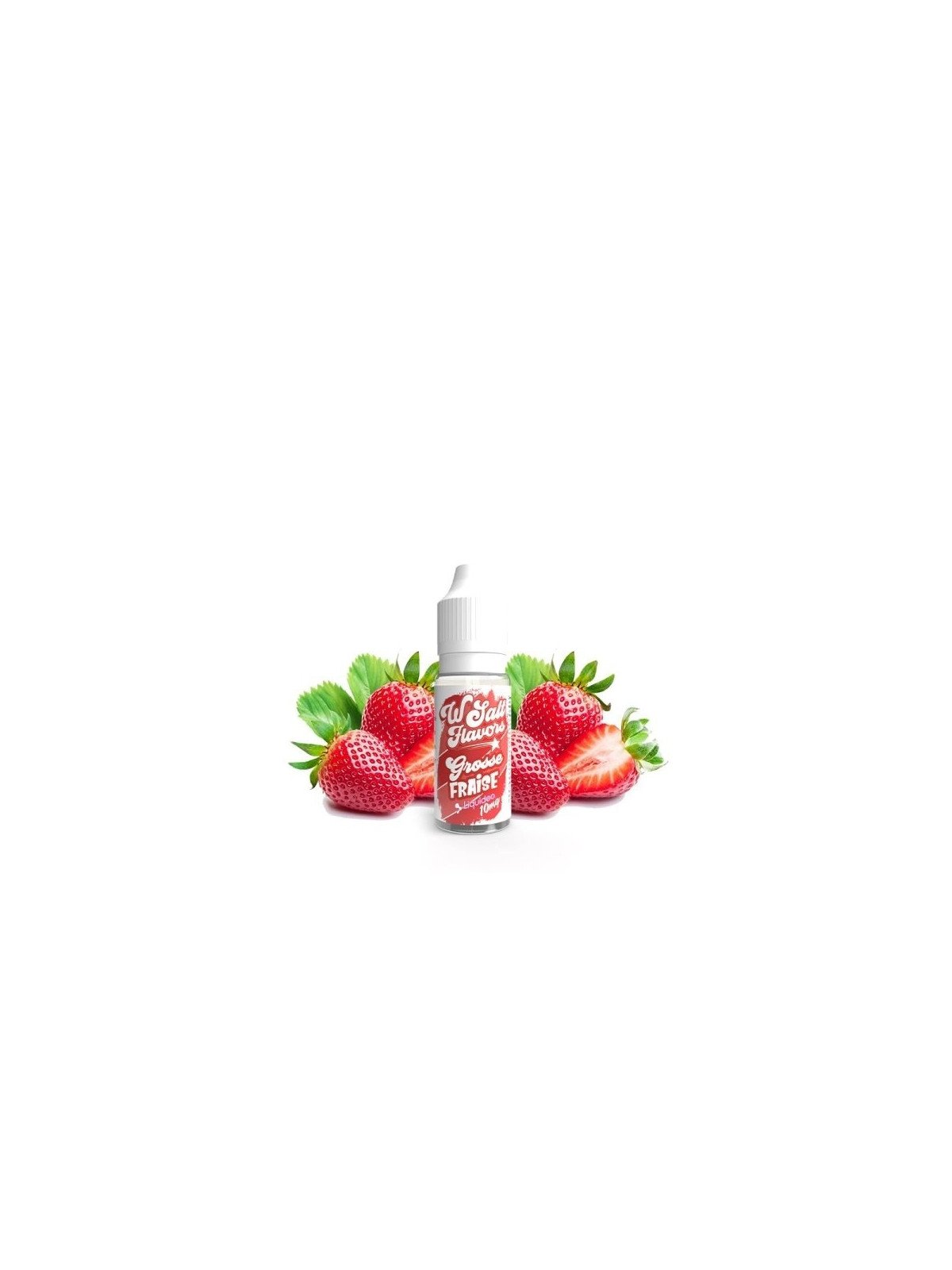 E-LIQUIDE WSALT FLAVORS GROSSE FRAISE SELS DE NICOTINE 10ML - LIQUIDEO