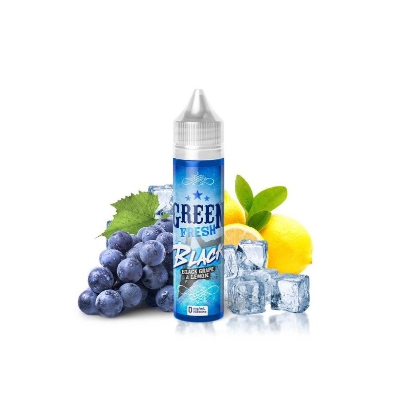 E-LIQUIDE GREEN FRESH BLACK 50ML - GREEN VAPES