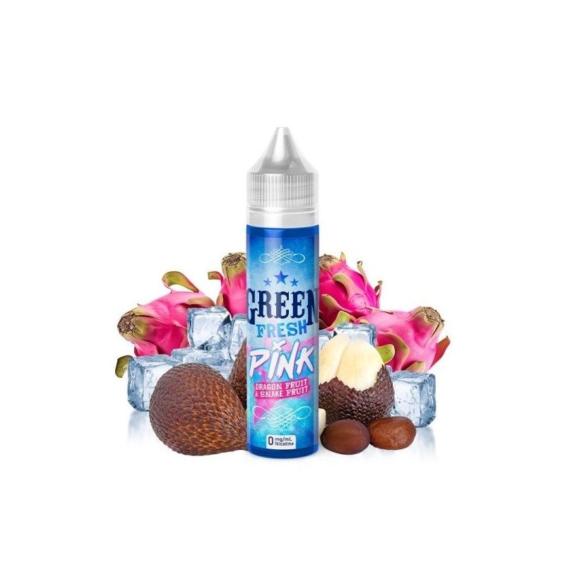 E-LIQUIDE GREEN FRESH PINK 50ML - GREEN VAPES