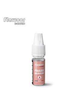 E-LIQUIDE FLAWOOR E-LIQUID FRAISE BANANE 10ML - FLAWOOR