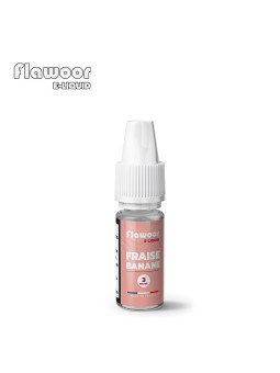 E-LIQUIDE FLAWOOR E-LIQUID FRAISE BANANE 10ML - FLAWOOR
