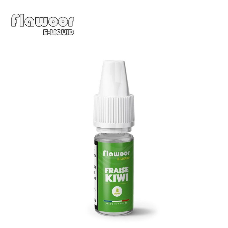 E-LIQUIDE FLAWOOR E-LIQUID FRAISE KIWI 10ML - FLAWOOR