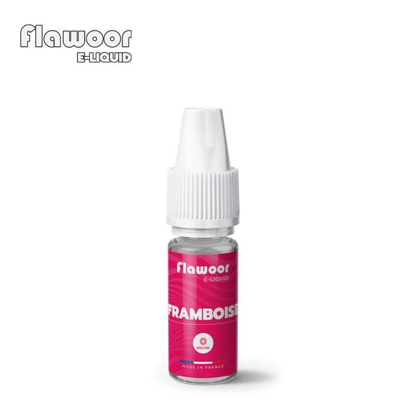 E-LIQUIDE FLAWOOR E-LIQUID FRAMBOISE 10ML - FLAWOOR