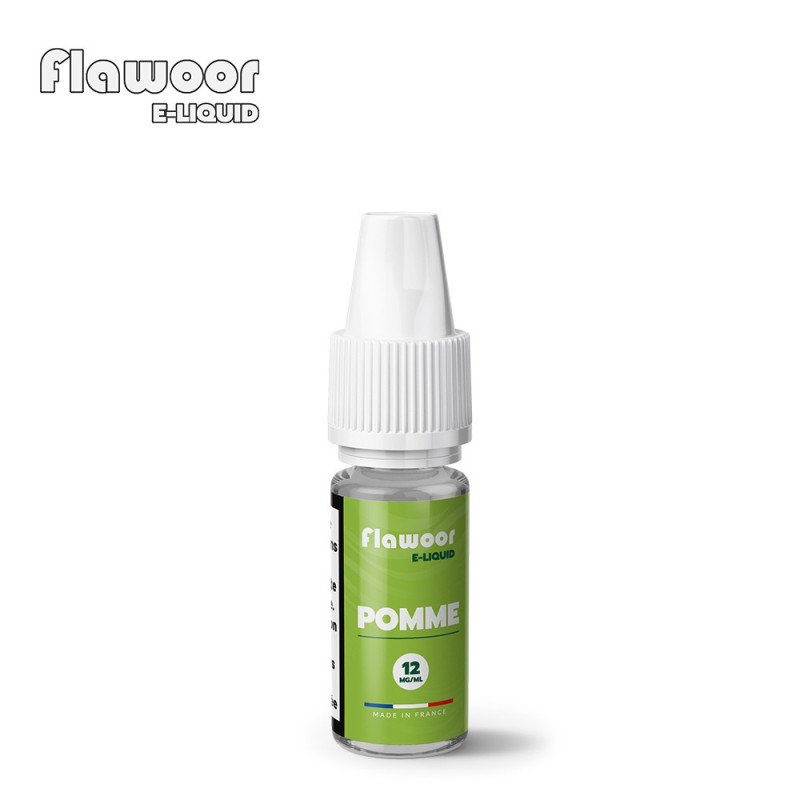 E-LIQUIDE FLAWOOR E-LIQUID POMME 10ML - FLAWOOR