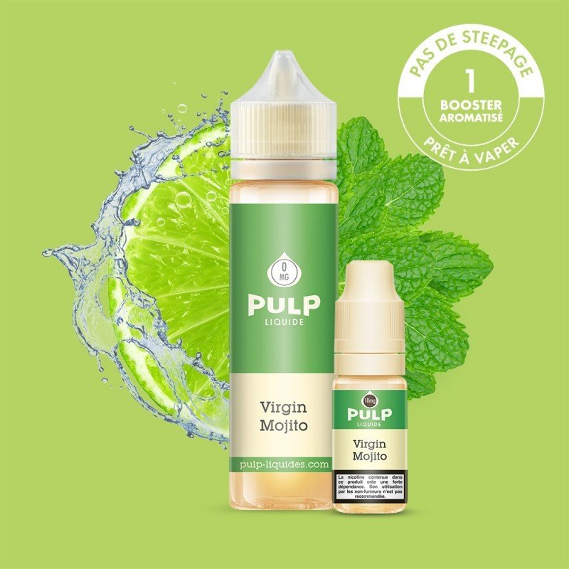 E-LIQUIDE PACK VIRGIN MOJITO 60ML - PULP