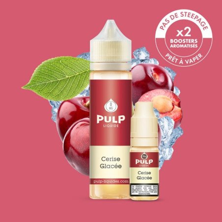 E-LIQUIDE PACK CERISE GLACÉE 60ML - PULP