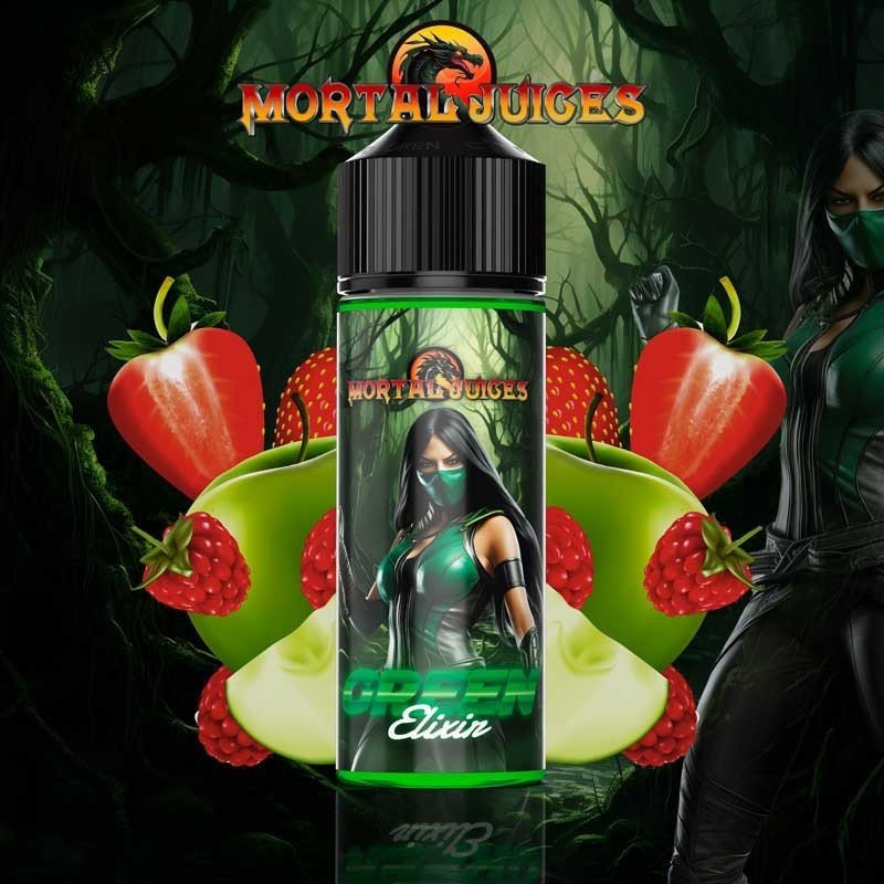 E-LIQUIDE GREEN ELIXIR 100ML - MORTAL JUICES