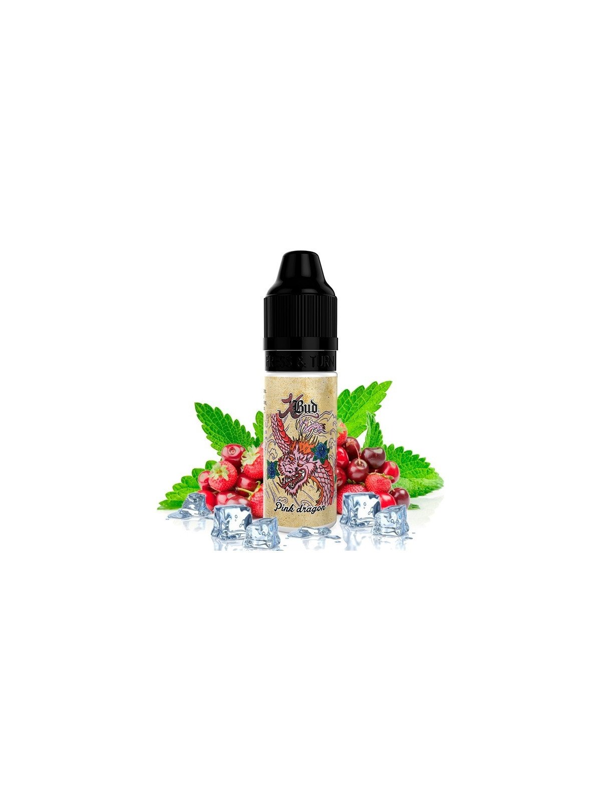 E LIQUIDE PINK DRAGON 10ML - XBUD--alavape.com