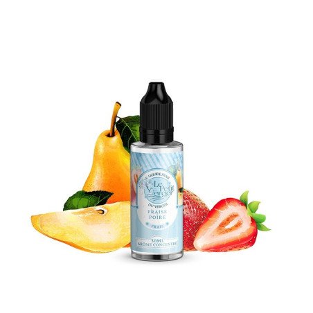 SAVOUREA Concentré Fraise Poire 30ml - Le Petit Verger Frais