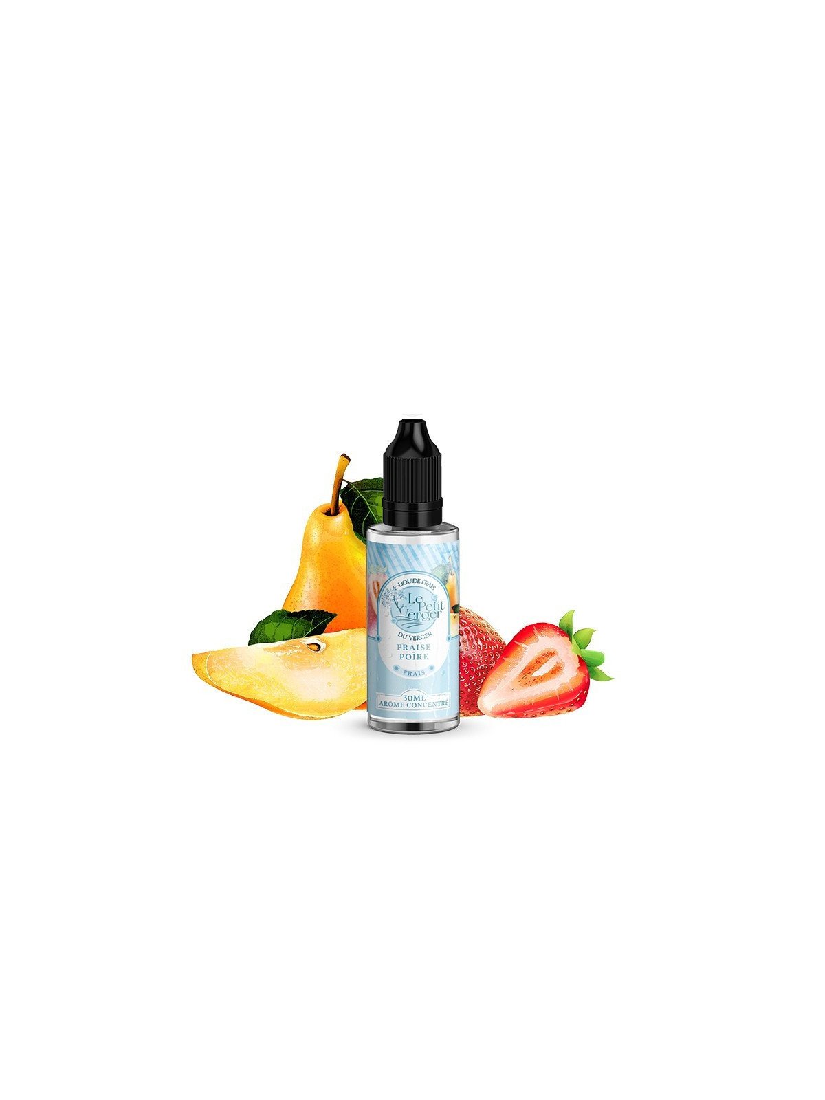 SAVOUREA Concentré Fraise Poire 30ml - Le Petit Verger Frais